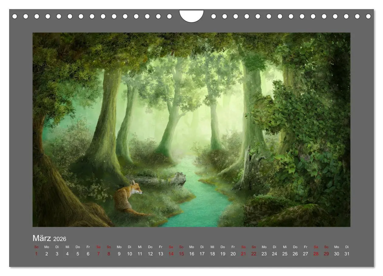 Bild: 9783457545942 | Geheimnisse des alten Waldes (Wandkalender 2026 DIN A4 quer),...