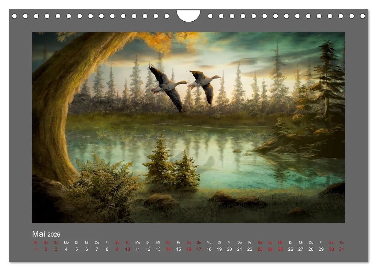 Bild: 9783457545942 | Geheimnisse des alten Waldes (Wandkalender 2026 DIN A4 quer),...