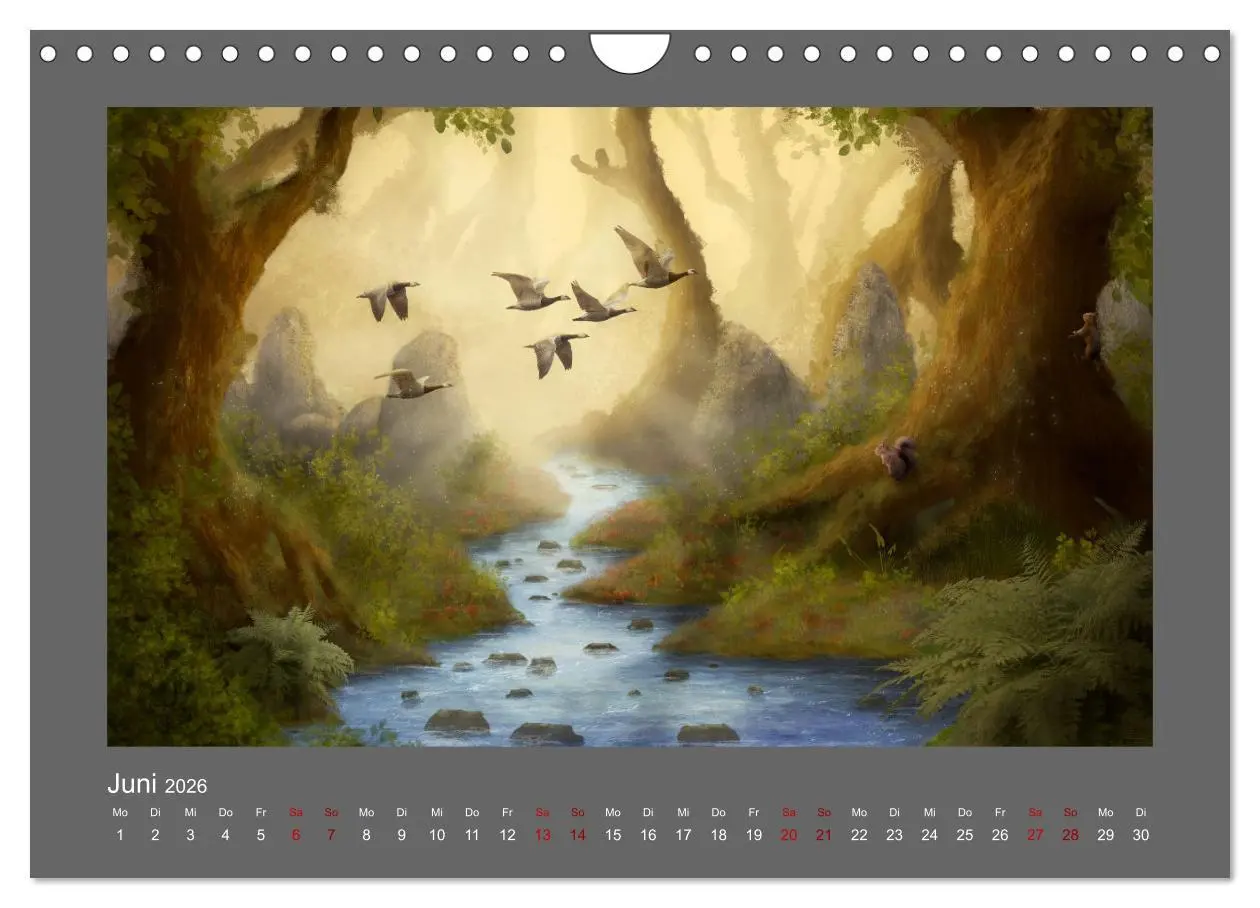 Bild: 9783457545942 | Geheimnisse des alten Waldes (Wandkalender 2026 DIN A4 quer),...