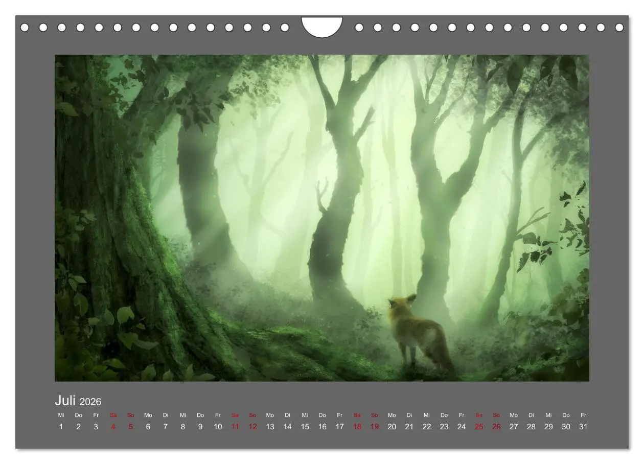 Bild: 9783457545942 | Geheimnisse des alten Waldes (Wandkalender 2026 DIN A4 quer),...