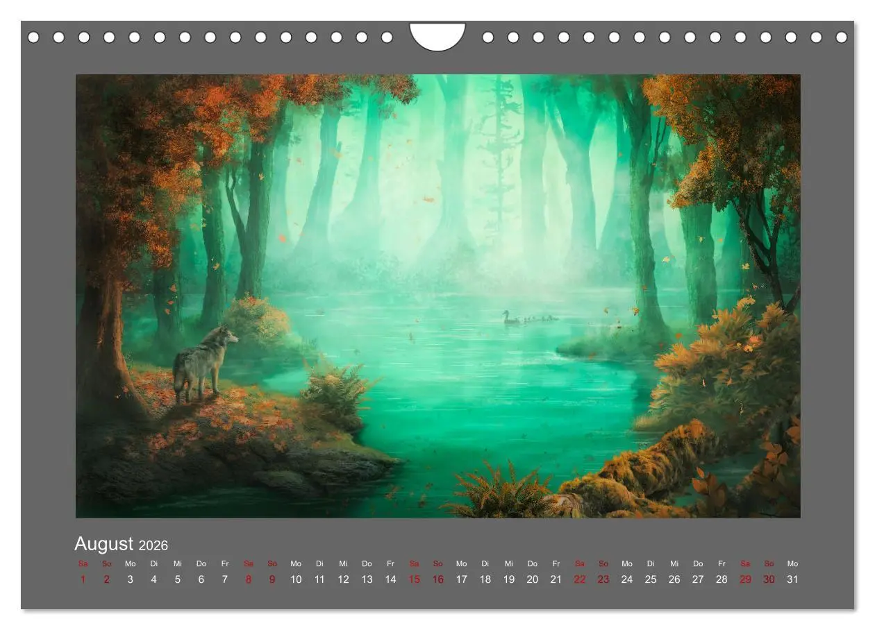 Bild: 9783457545942 | Geheimnisse des alten Waldes (Wandkalender 2026 DIN A4 quer),...
