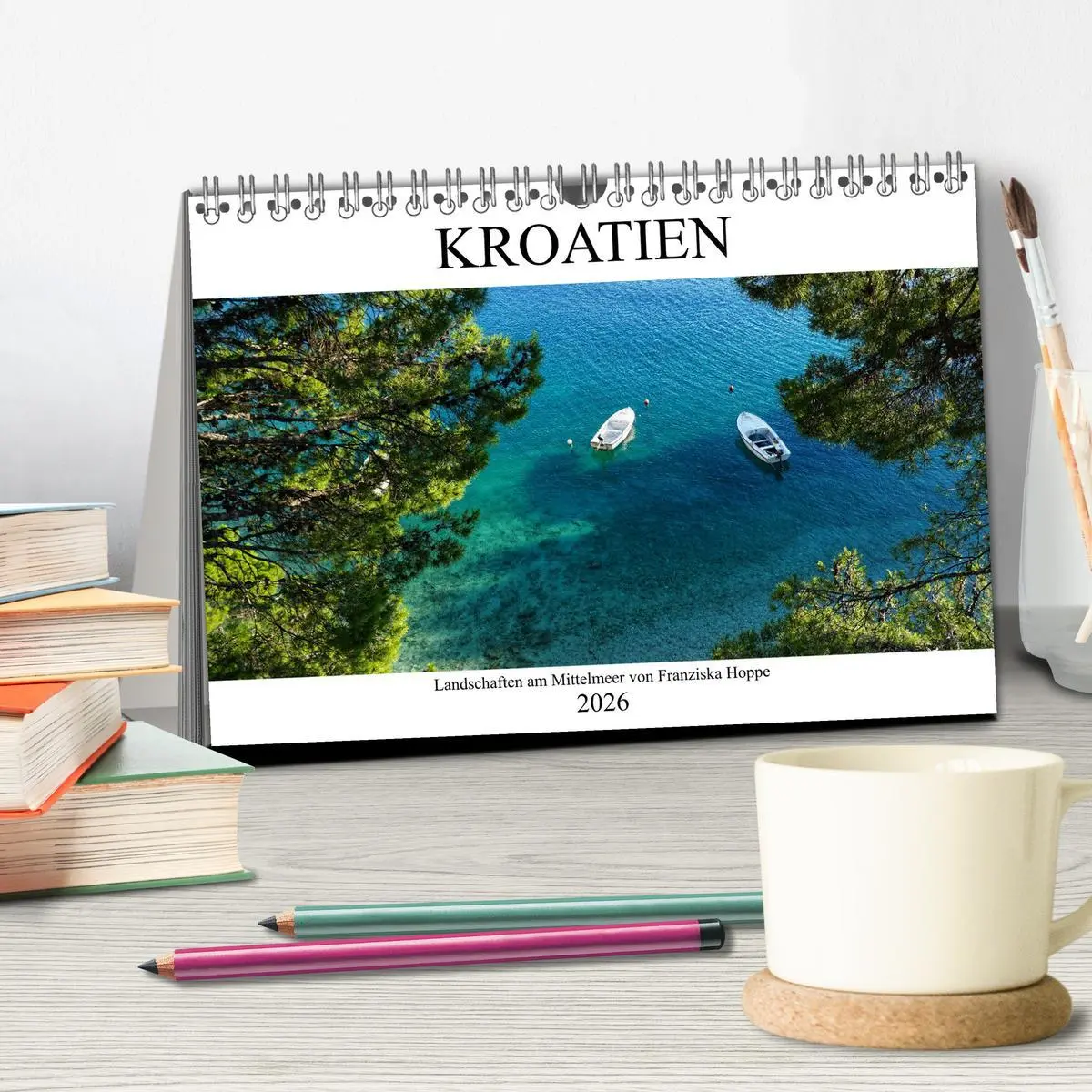 Bild: 9783457925942 | Kroatien - Landschaften am Mittelmeer (Tischkalender 2026 DIN A5...