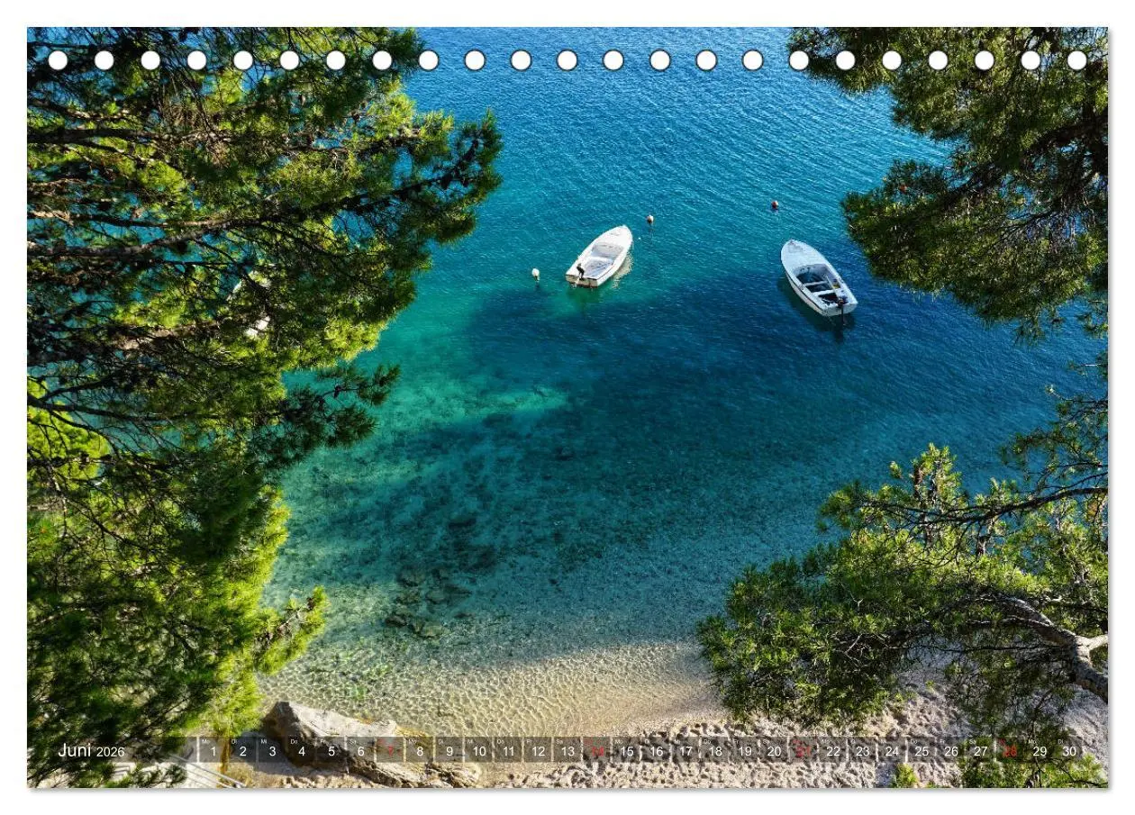 Bild: 9783457925942 | Kroatien - Landschaften am Mittelmeer (Tischkalender 2026 DIN A5...