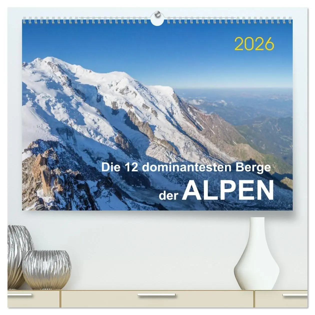 Cover: 9783516635942 | Die 12 dominantesten Berge der Alpen (hochwertiger Premium...