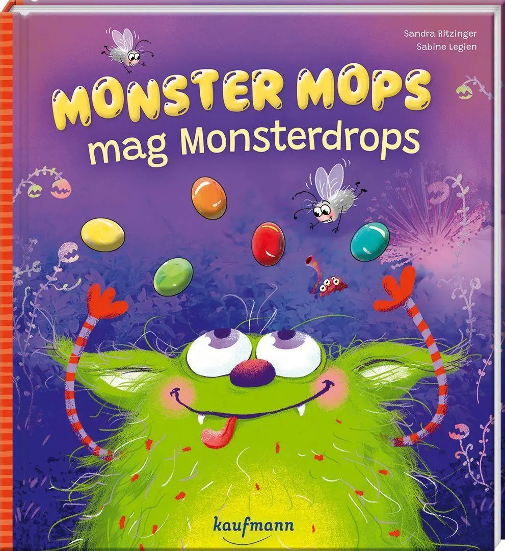 Cover: 9783780665942 | Monster Mops mag Monsterdrops | Funkel-Bilderbuch mit Glitzersteinen