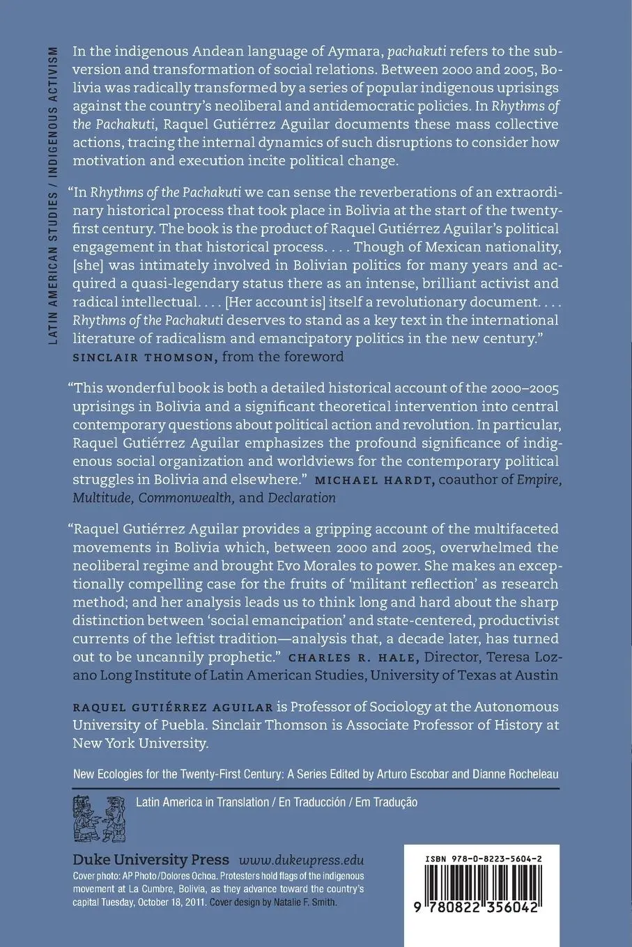 Rückseite: 9780822356042 | Rhythms of the Pachakuti | Raquel Gutiérrez Aguilar | Taschenbuch