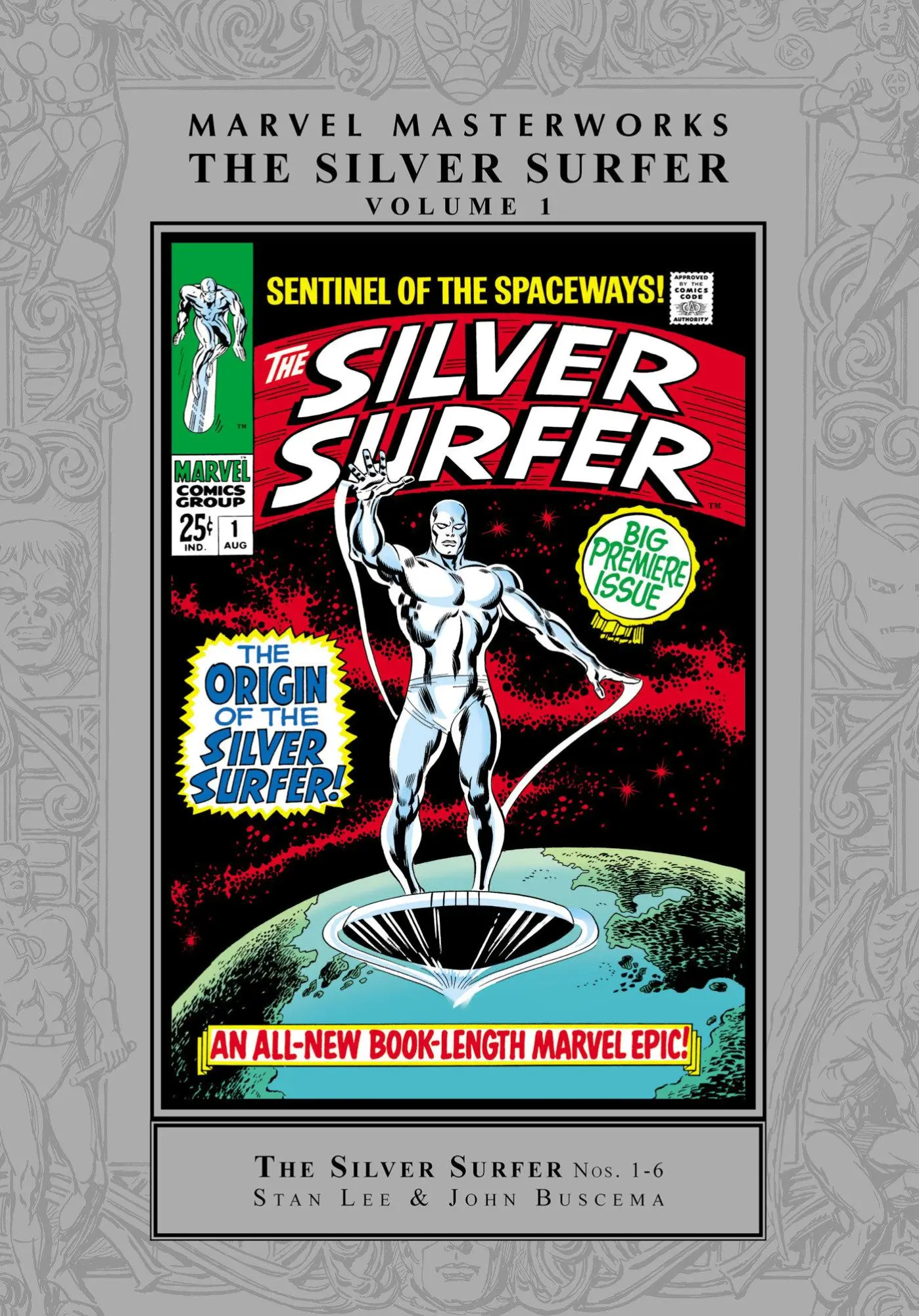 Cover: 9781302956042 | Marvel Masterworks: The Silver Surfer Vol. 1 [Remasterworks] | Buch