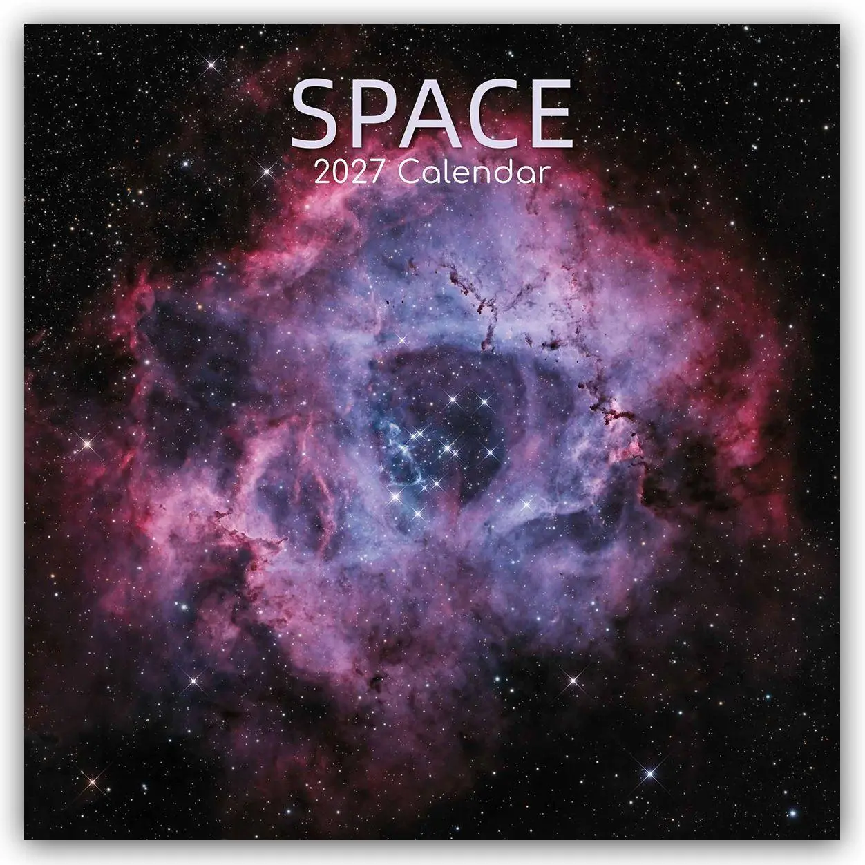 Cover: 9781805976042 | Space - Faszinierendes Weltall 2027 - 16-Monatskalender | Ltd | 28 S.