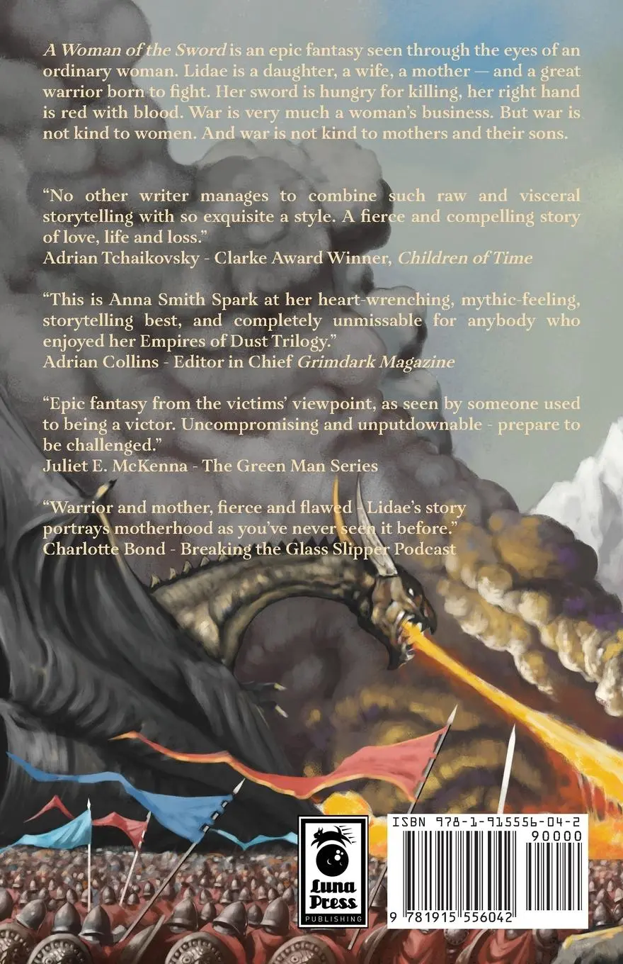 Rückseite: 9781915556042 | A Woman of the Sword | Anna Smith Spark | Taschenbuch | Englisch