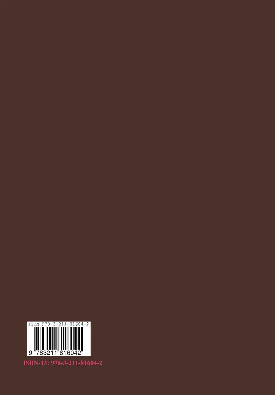 Rückseite: 9783211816042 | Lehrbuch der Mathematischen Physik | 4 Quantenmechanik großer Systeme