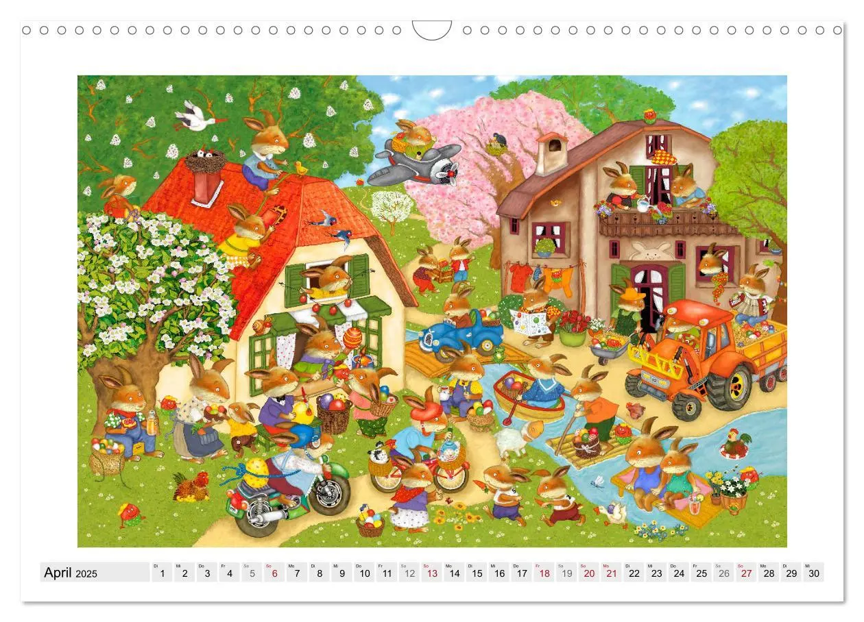Bild: 9783435416042 | Meine kleine Wimmelwelt (Wandkalender 2025 DIN A3 quer), CALVENDO...