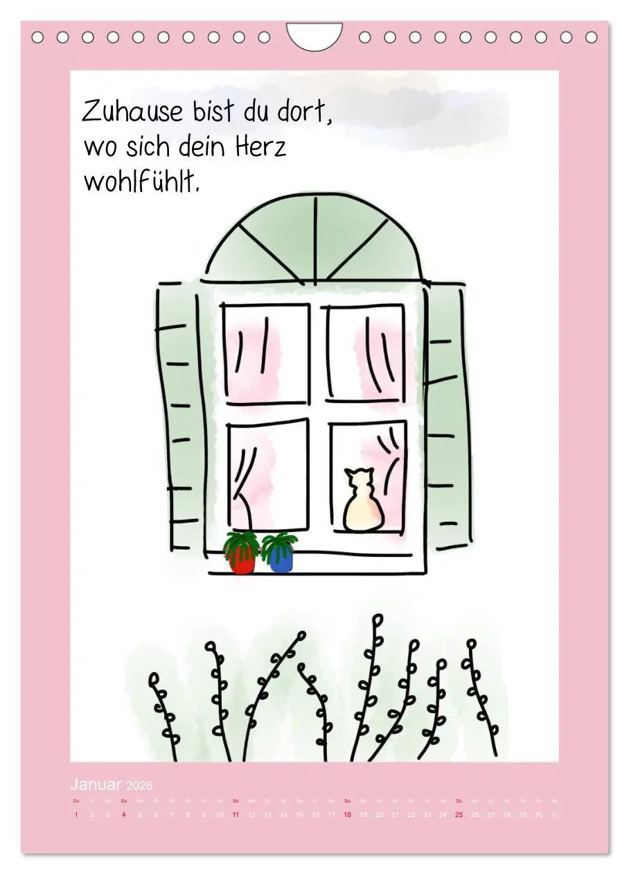 Bild: 9783516386042 | Weisheiten und Sprüche für mehr Lebensfreude! (Wandkalender 2026...