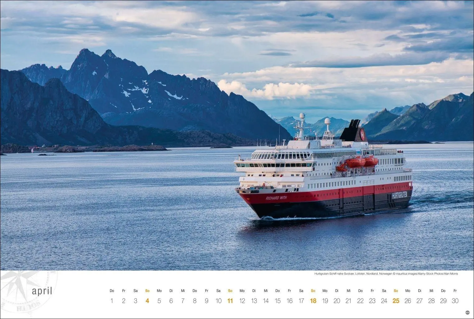 Bild: 9783756416042 | Hurtigruten Globetrotter Kalender 2027 - Von unberührten Fjorden...