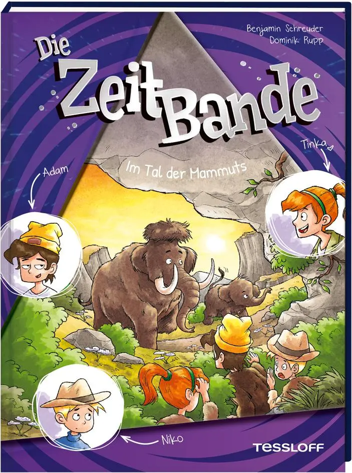 Cover: 9783788646042 | Die ZeitBande. Band 4. Im Tal der Mammuts | Benjamin Schreuder | Buch