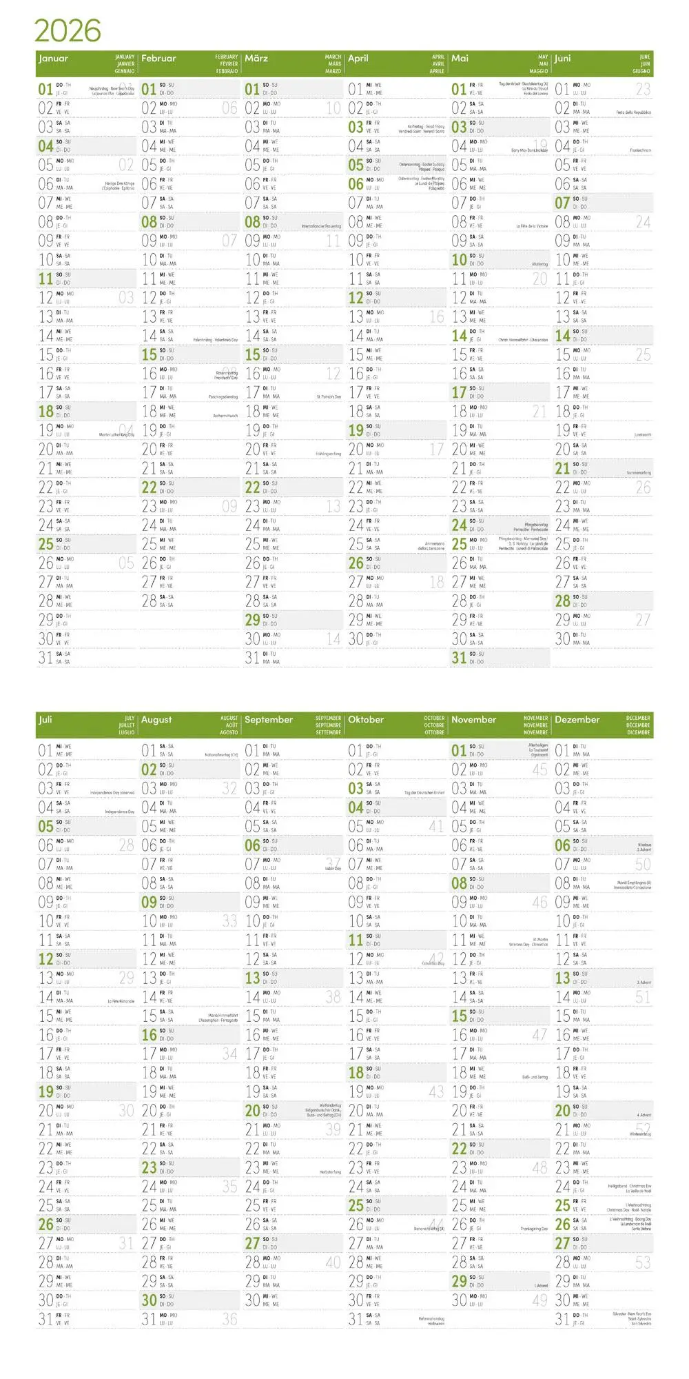 Bild: 9783838446042 | Traumpfade Kalender 2026 - 30x30 | Ackermann Kunstverlag GmbH | 28 S.