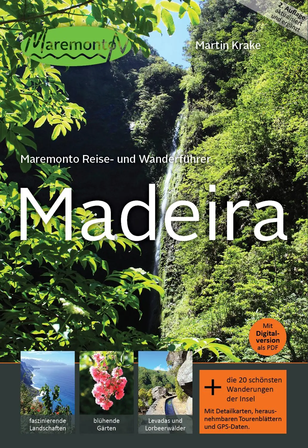 Cover: 9783903306042 | Maremonto Reise- und Wanderführer: Madeira | Krake Martin | Buch