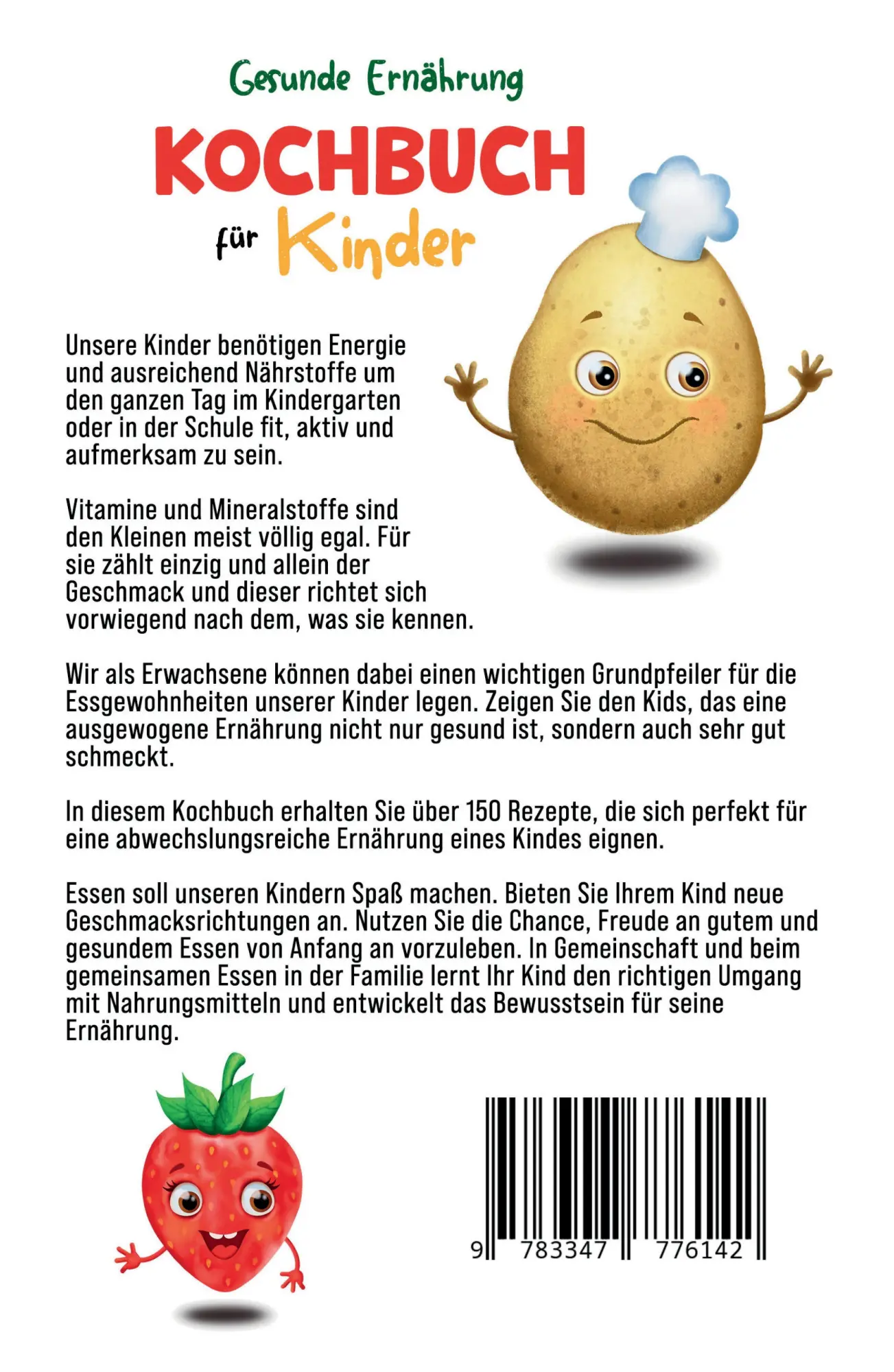 Rückseite: 9783347776142 | Gesunde Ernährung - Kochbuch für Kinder | Dagmar Schmidt | Taschenbuch