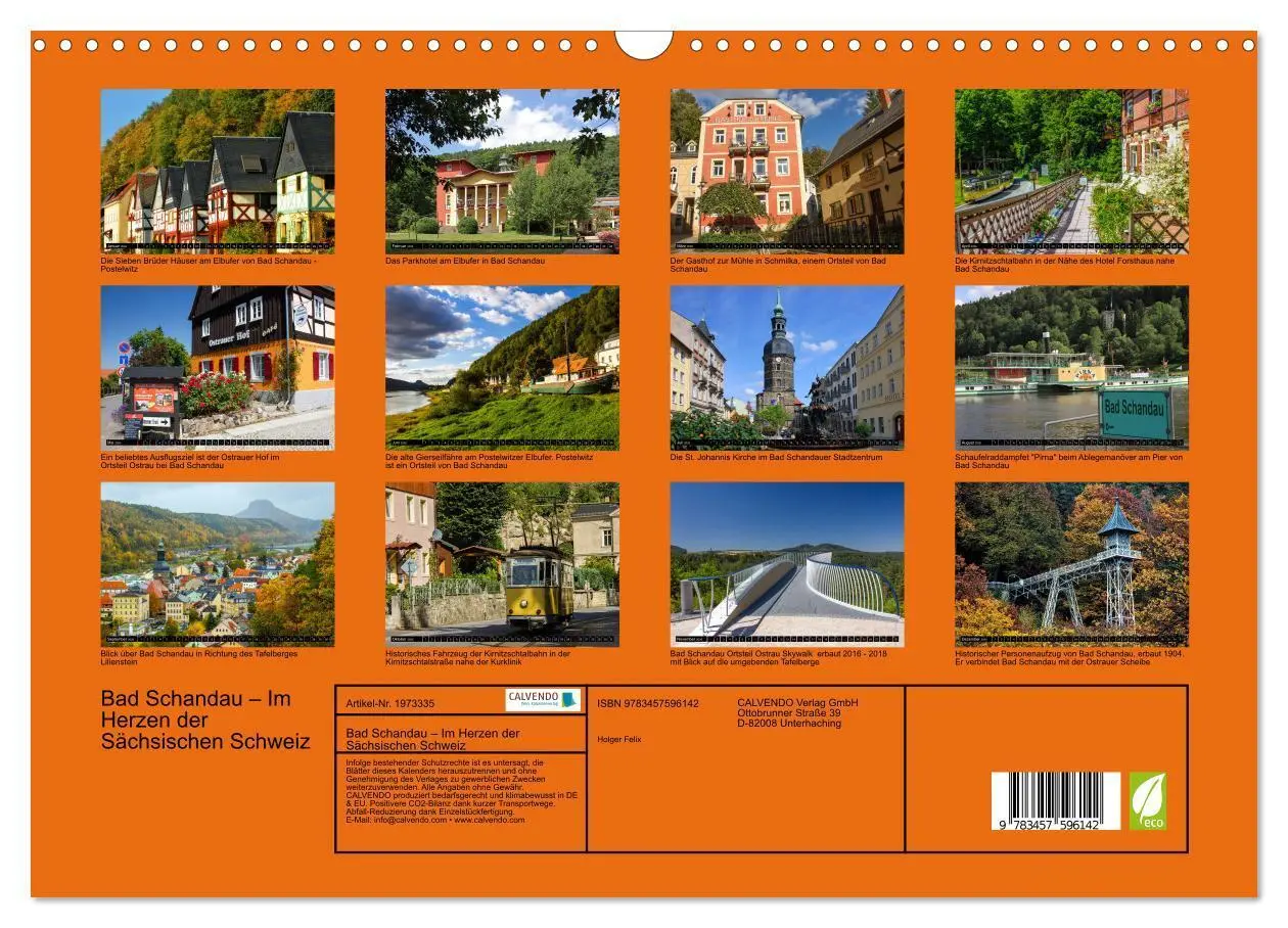 Bild: 9783457596142 | Bad Schandau - Im Herzen der Sächsischen Schweiz (Wandkalender 2026...
