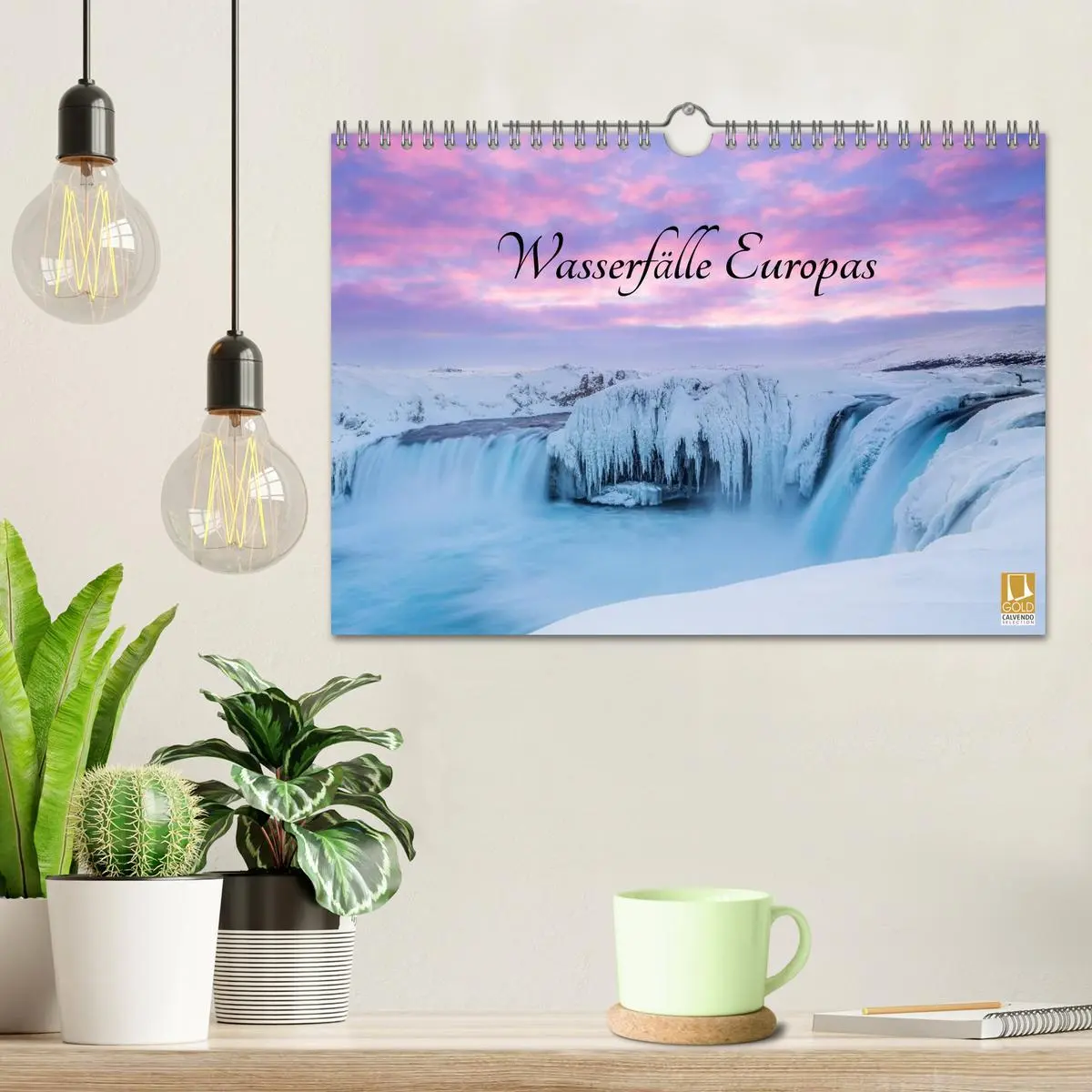 Bild: 9783457976142 | Wasserfälle Europas (Wandkalender 2026 DIN A4 quer), CALVENDO...