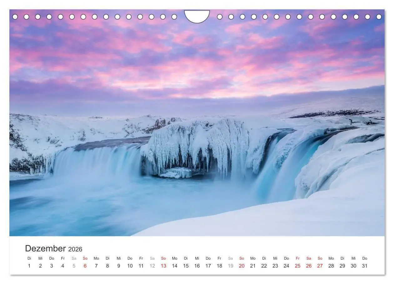 Bild: 9783457976142 | Wasserfälle Europas (Wandkalender 2026 DIN A4 quer), CALVENDO...