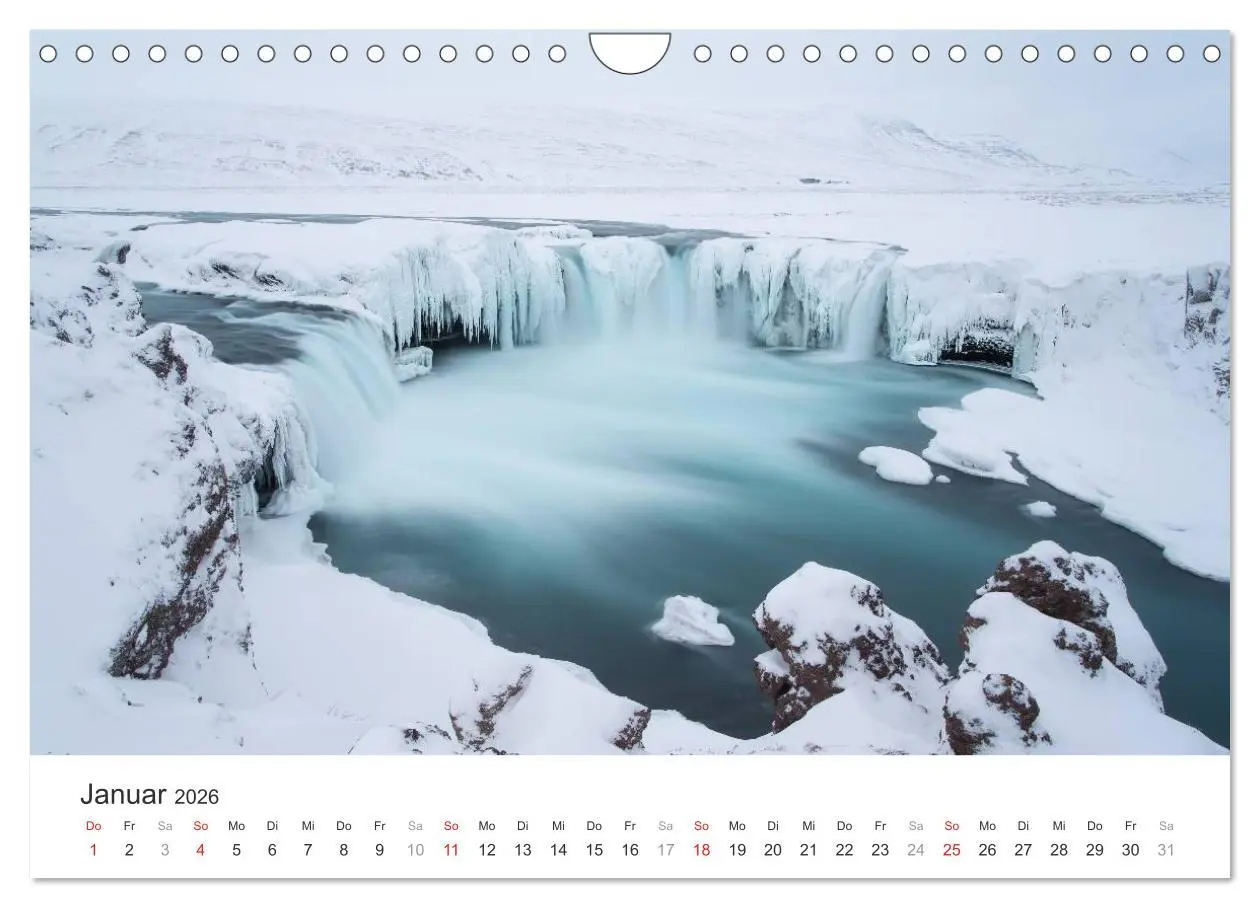 Bild: 9783457976142 | Wasserfälle Europas (Wandkalender 2026 DIN A4 quer), CALVENDO...