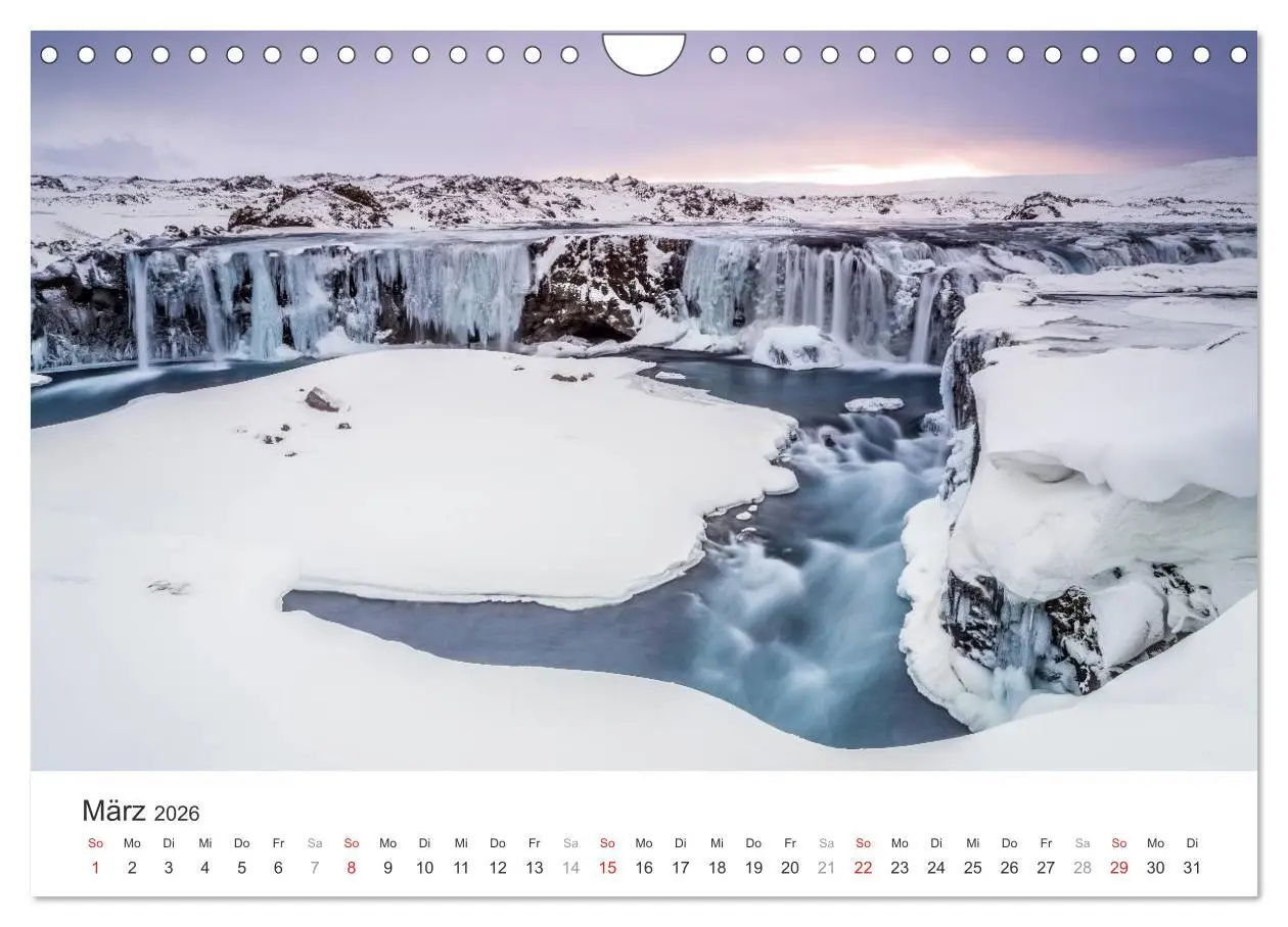 Bild: 9783457976142 | Wasserfälle Europas (Wandkalender 2026 DIN A4 quer), CALVENDO...