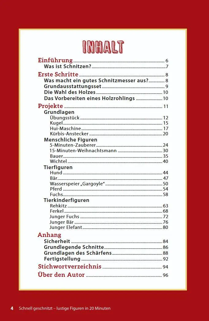 Bild: 9783702016142 | Schnell geschnitzt | Lustige Figuren in 20 Minuten | Tom Hindes | Buch