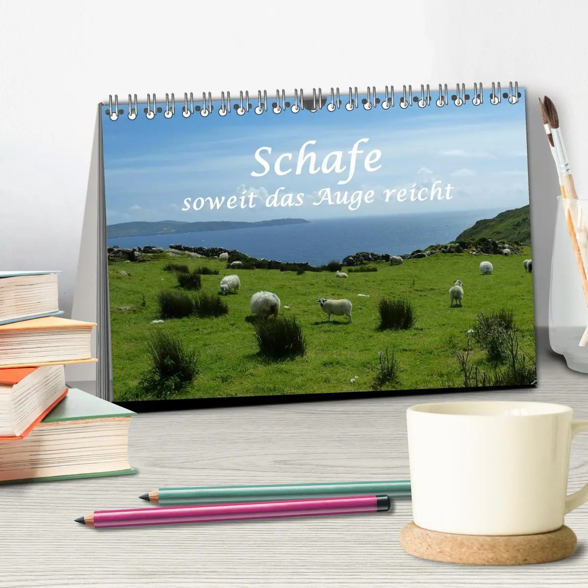 Bild: 9783516056242 | Schafe - soweit das Auge reicht (Tischkalender 2026 DIN A5 quer),...