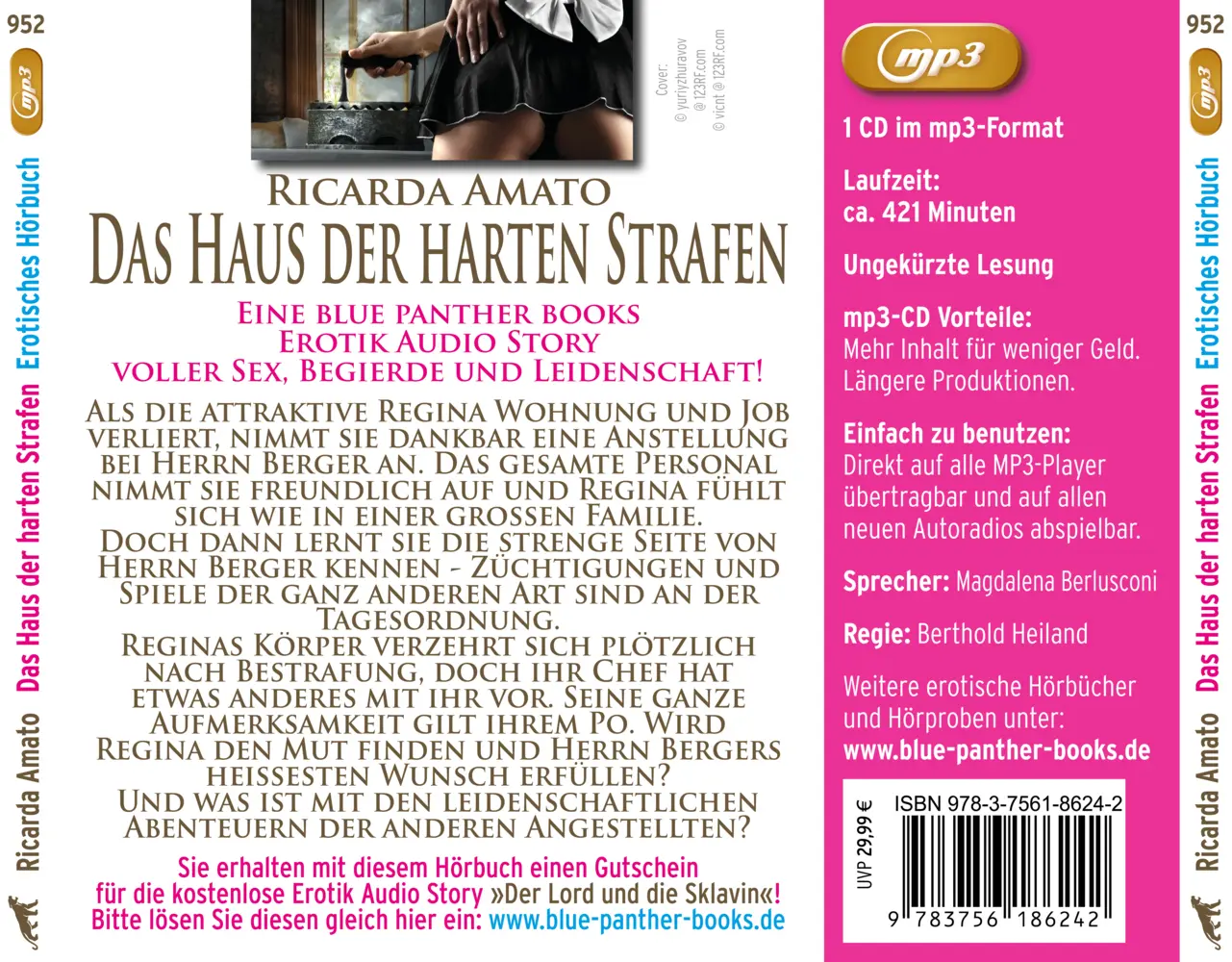 Bild: 9783756186242 | Das Haus der harten Strafen Erotik SM-Audio Story Erotisches...