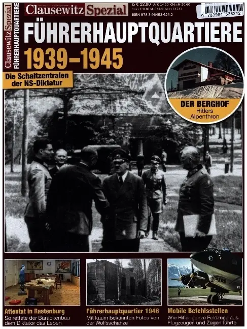 Cover: 9783964536242 | Führerhauptquartiere | Clausewitz Spezial 38/2022 | Stefan Krüger