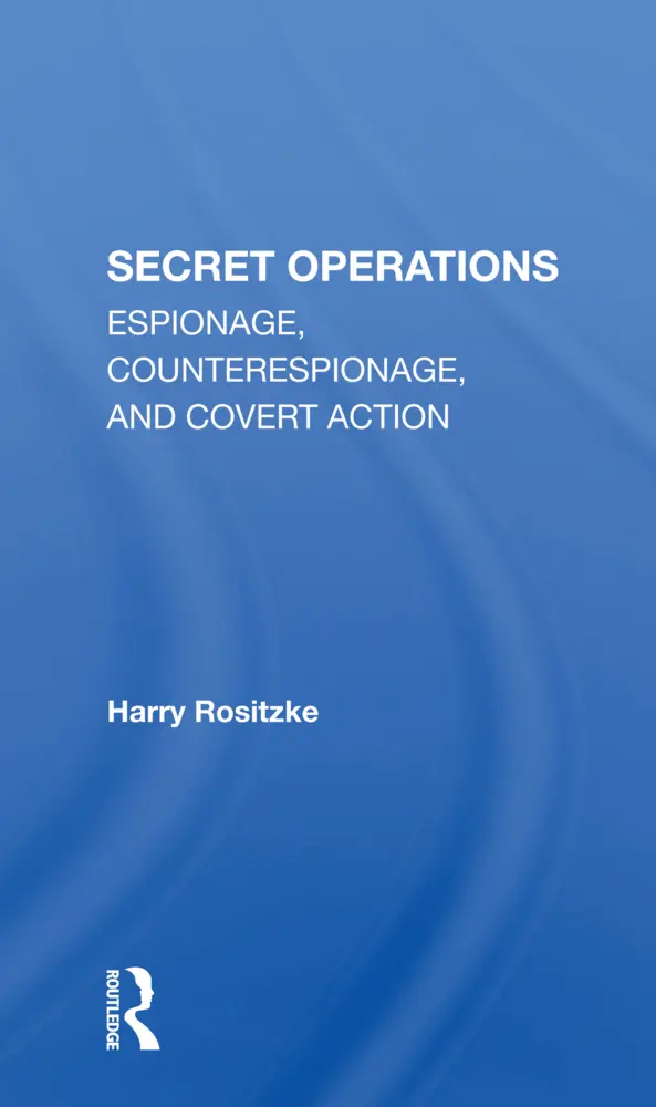 Cover: 9780367306342 | The Cia's Secret Operations | Harry Rositzke | Taschenbuch | Englisch