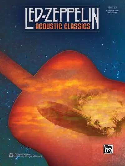 Cover: 9781470616342 | Led Zeppelin -- Acoustic Classics | Authentic Guitar Tab | Zeppelin