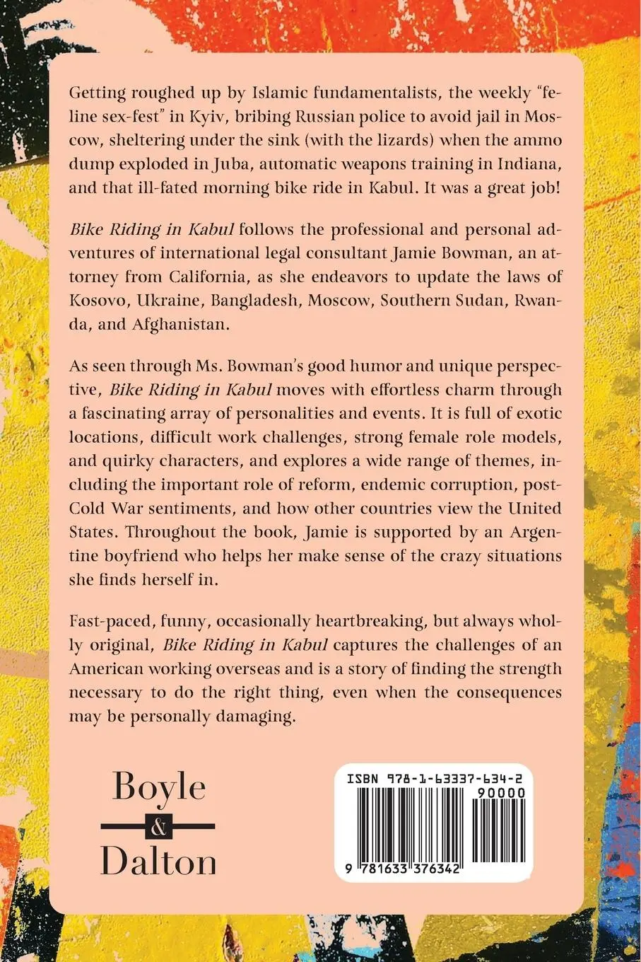 Rückseite: 9781633376342 | Bike Riding in Kabul | Jamie Bowman | Taschenbuch | Englisch | 2022