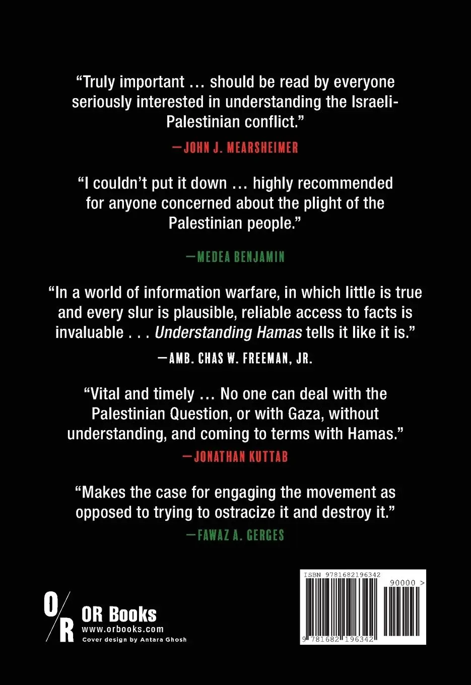 Rückseite: 9781682196342 | Understanding Hamas | And Why That Matters | Helena Cobban (u. a.)