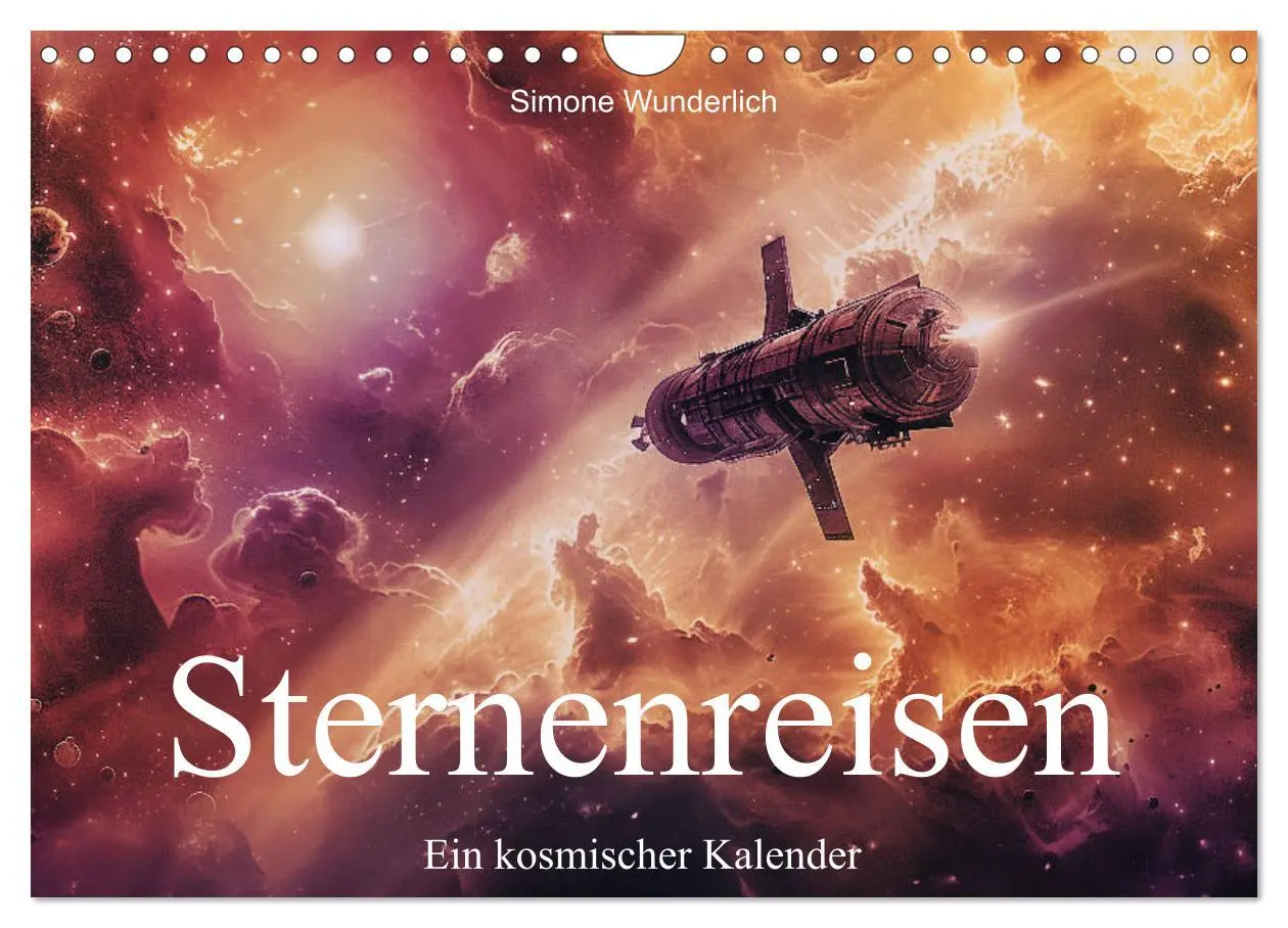 Cover: 9783457336342 | Sternenreisen - Ein kosmischer Kalender (Wandkalender 2026 DIN A4...