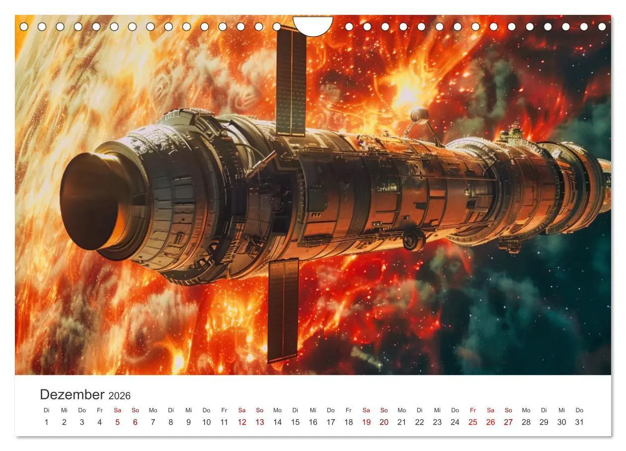 Bild: 9783457336342 | Sternenreisen - Ein kosmischer Kalender (Wandkalender 2026 DIN A4...