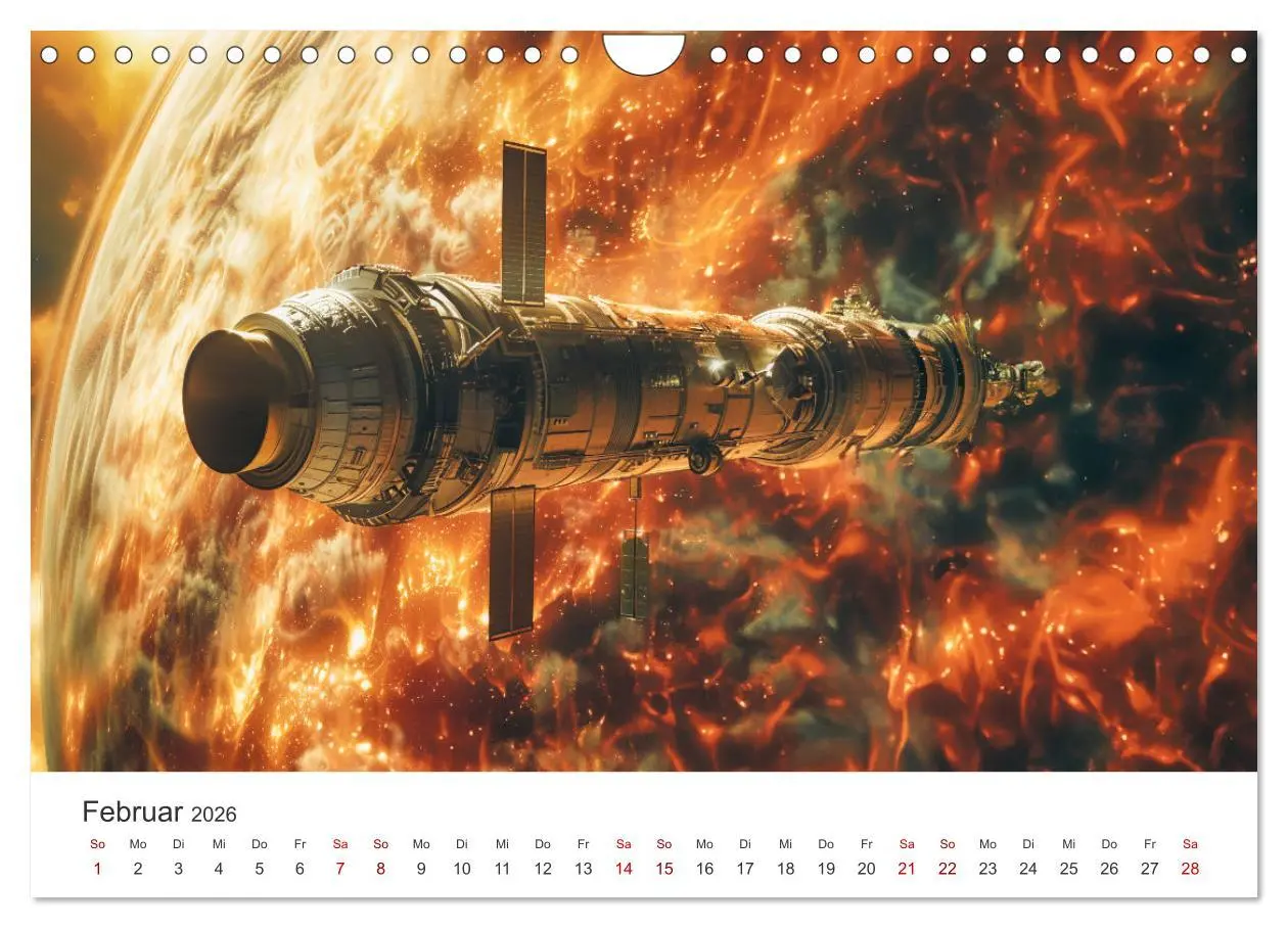 Bild: 9783457336342 | Sternenreisen - Ein kosmischer Kalender (Wandkalender 2026 DIN A4...