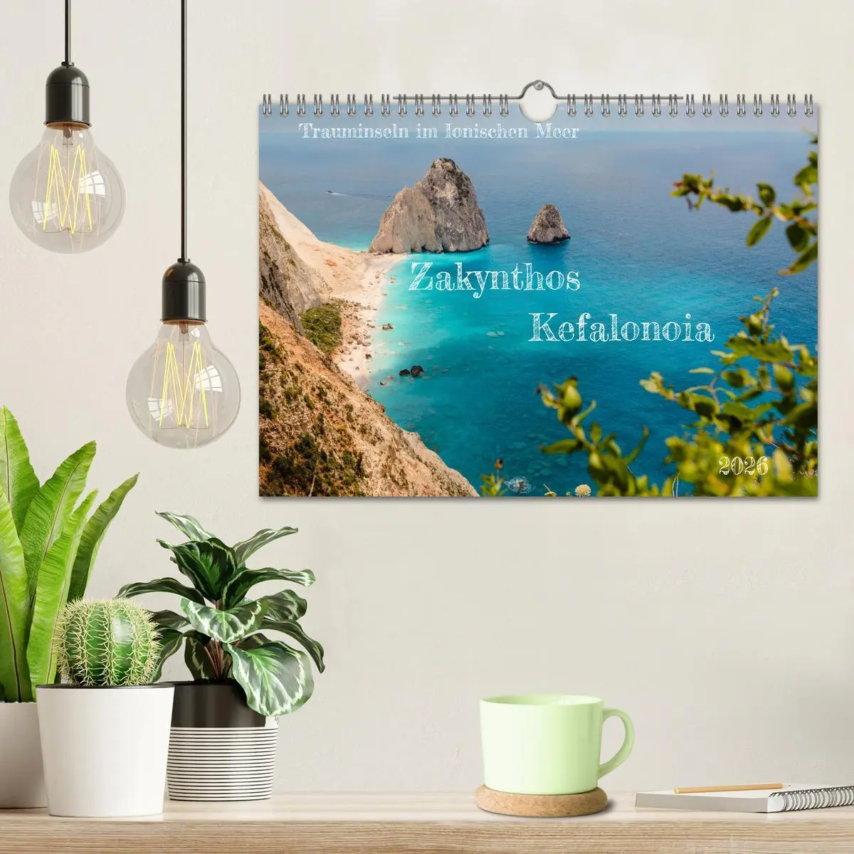 Bild: 9783457576342 | Zakynthos und Kefalonia Trauminseln im Ionischen Meer (Wandkalender...