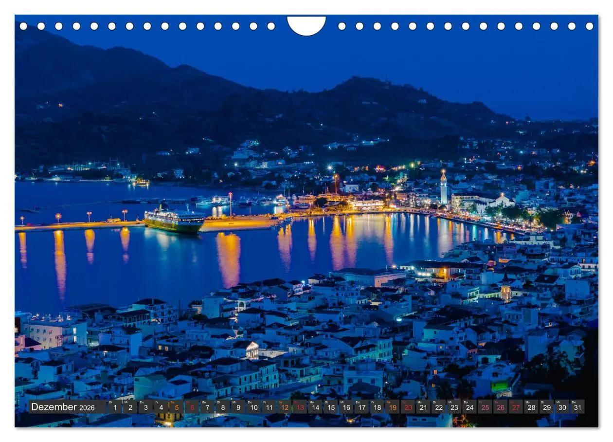 Bild: 9783457576342 | Zakynthos und Kefalonia Trauminseln im Ionischen Meer (Wandkalender...