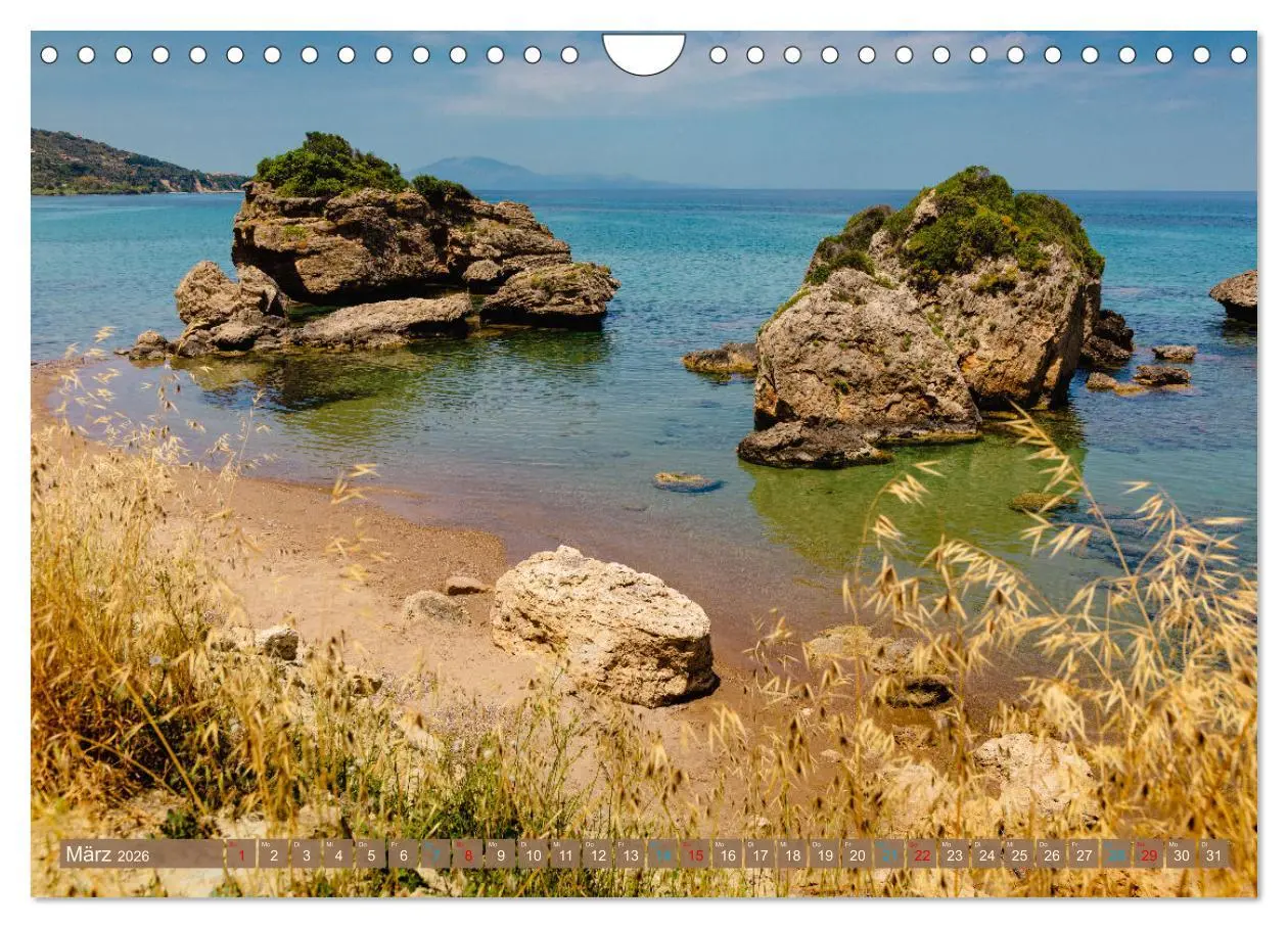 Bild: 9783457576342 | Zakynthos und Kefalonia Trauminseln im Ionischen Meer (Wandkalender...