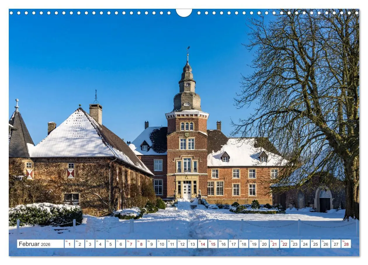 Bild: 9783457646342 | Wasserschlösser im Münsterland (Wandkalender 2026 DIN A3 quer),...