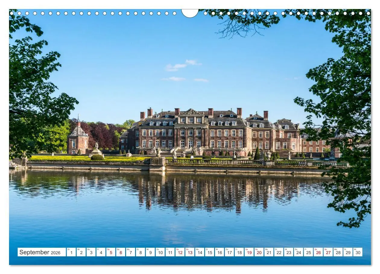 Bild: 9783457646342 | Wasserschlösser im Münsterland (Wandkalender 2026 DIN A3 quer),...