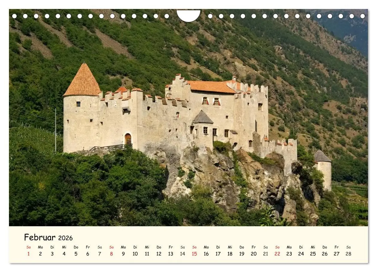 Bild: 9783457956342 | Vinschgau - Die Sonnenseite Südtirols (Wandkalender 2026 DIN A4...