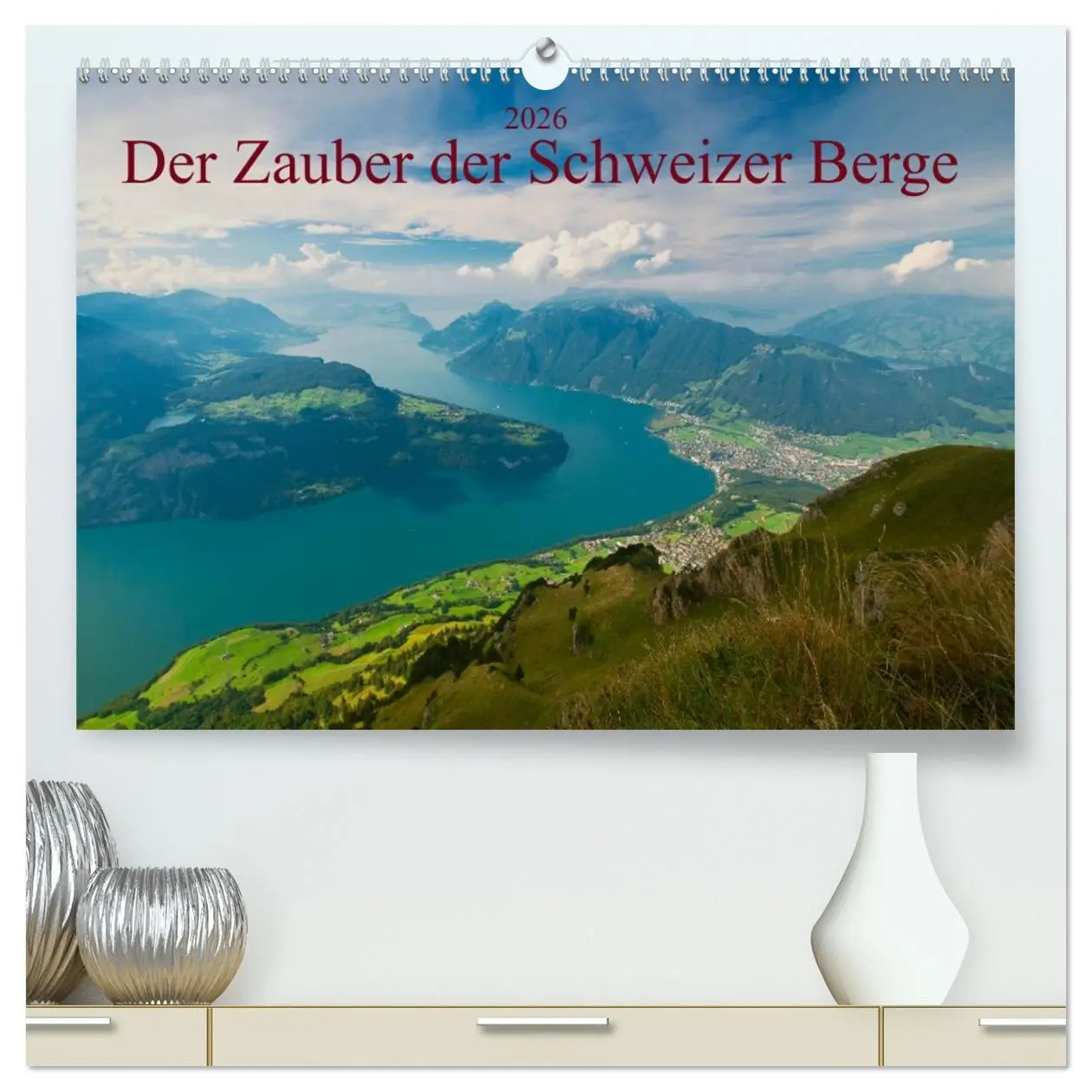 Cover: 9783516116342 | Der Zauber der Schweizer Berge (hochwertiger Premium Wandkalender...