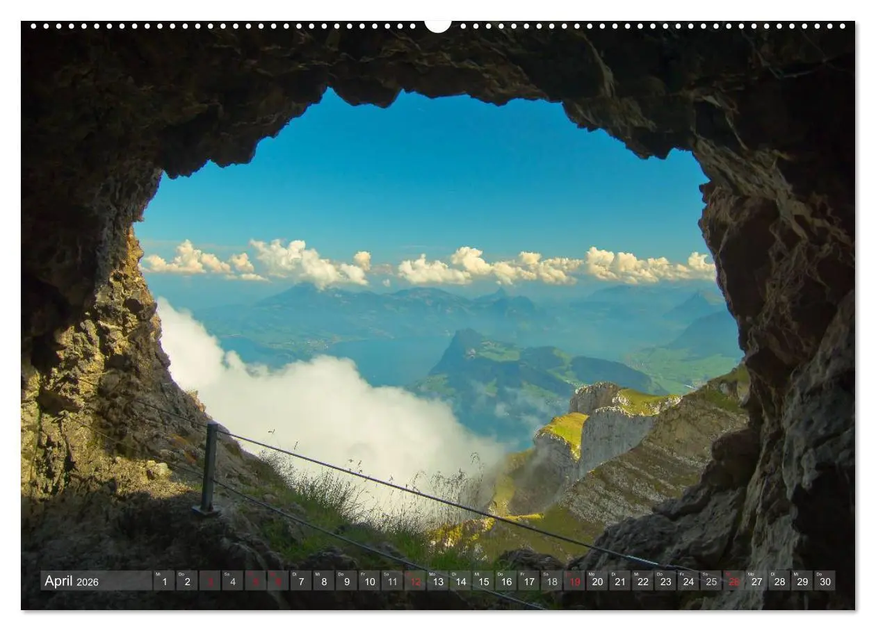 Bild: 9783516116342 | Der Zauber der Schweizer Berge (hochwertiger Premium Wandkalender...