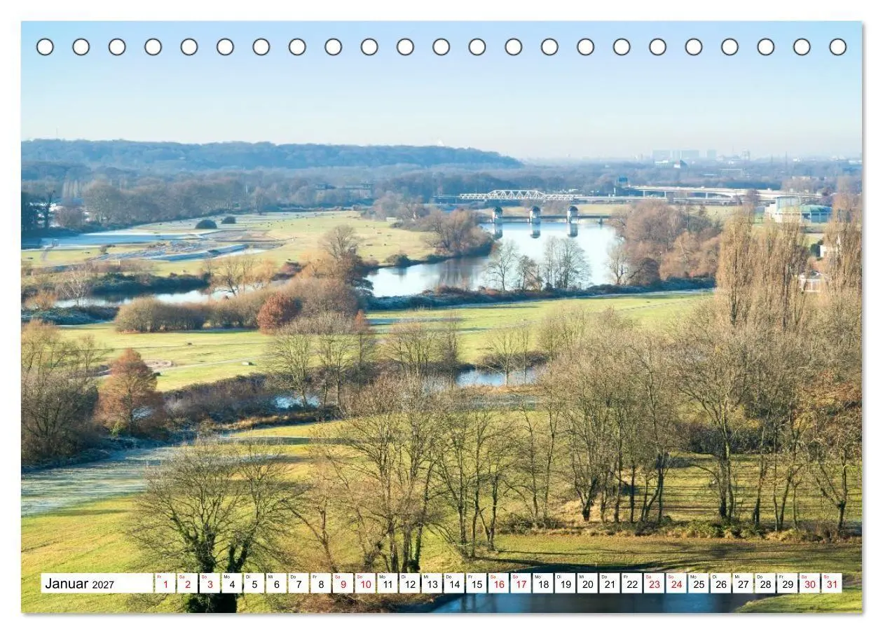 Bild: 9783516806342 | Radland Deutrschland - Ruhrgebiet (Tischkalender 2027 DIN A5 quer),...