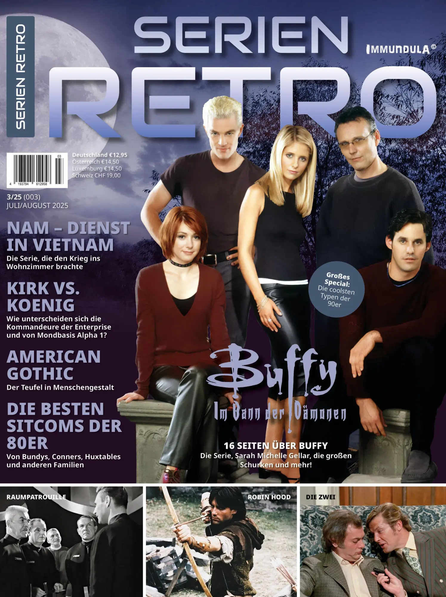 Cover: 9783959366342 | SERIEN RETRO. Ausgabe Juli/August 2025 (003) | Björn Sülter (u. a.)