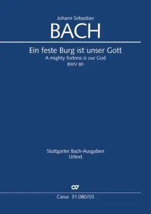 Cover: 9790007166342 | Ein feste Burg ist unser Gott | Kantate zum Reformationsfest | Bach