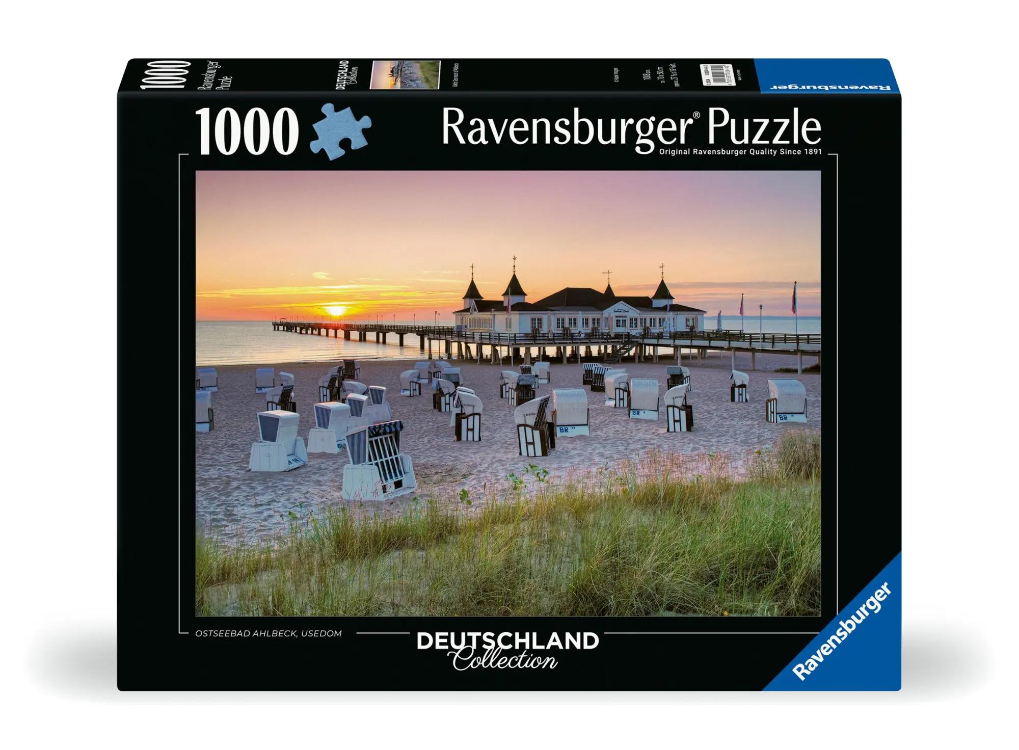 Cover: 4005555006442 | Erwachsenenpuzzle 1000 Teile - Ostseebad Ahlbeck, Usedom | Spiel
