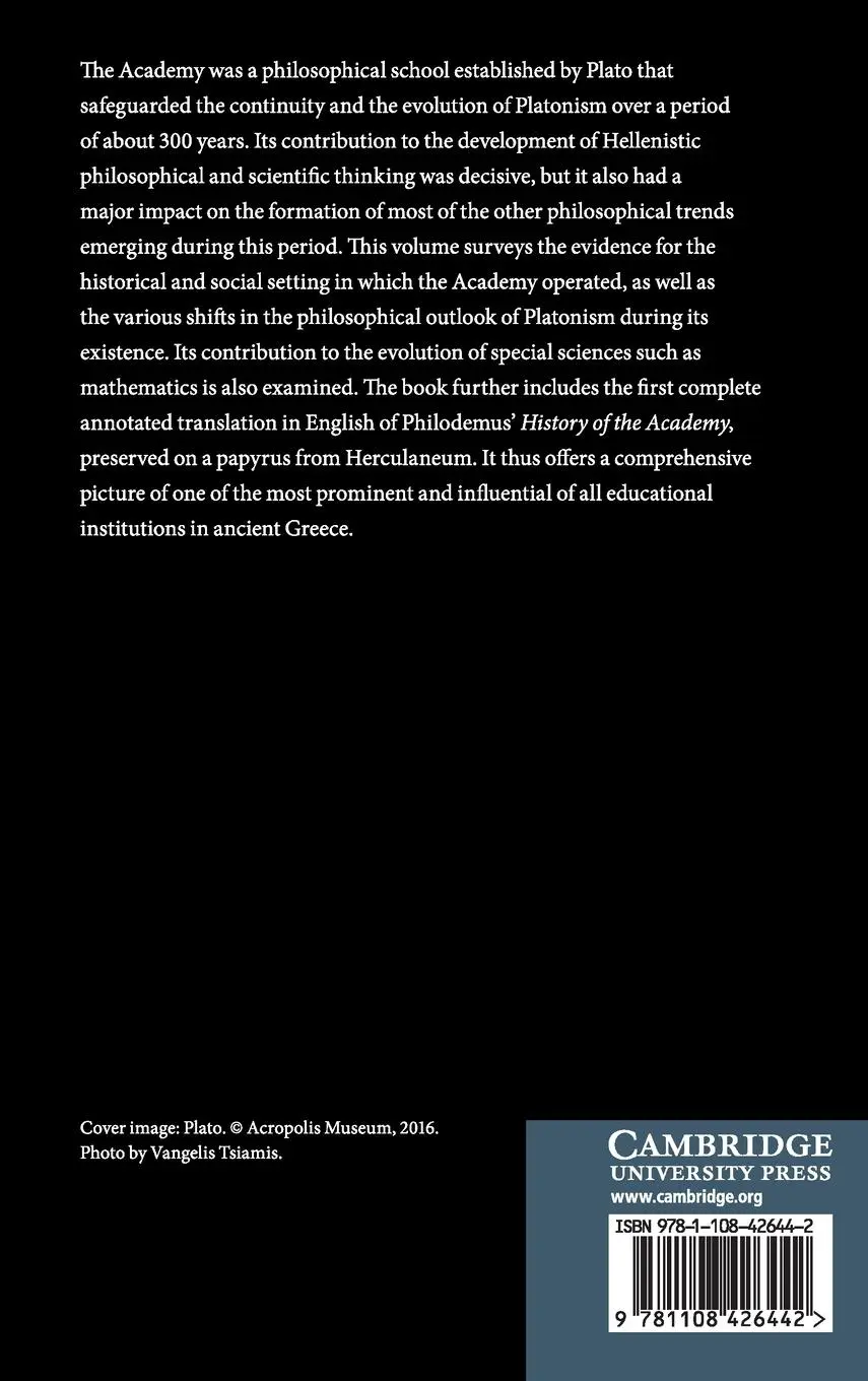 Rückseite: 9781108426442 | Plato's Academy | Paul Kalligas (u. a.) | Buch | Gebunden | Englisch
